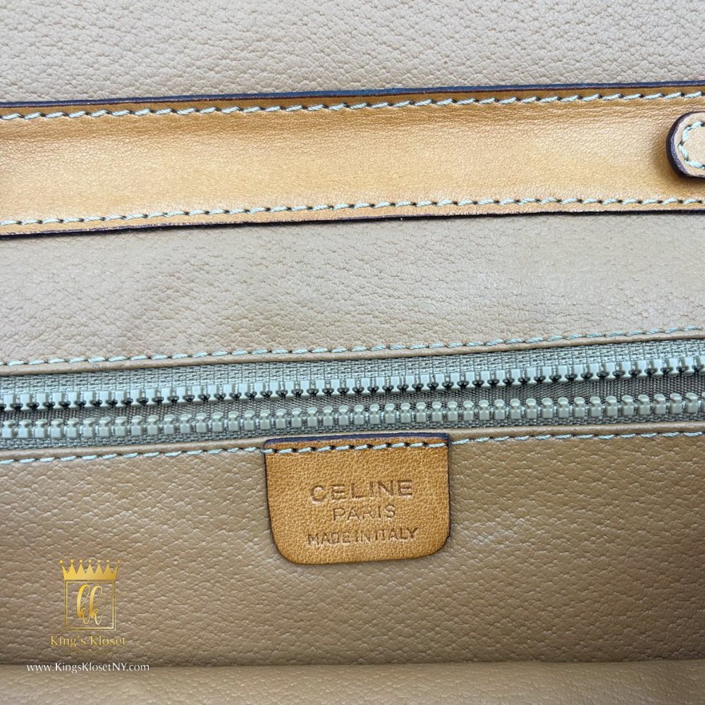 CELINE MACADAM CROSSBODY BAG - Picture 7 of 8